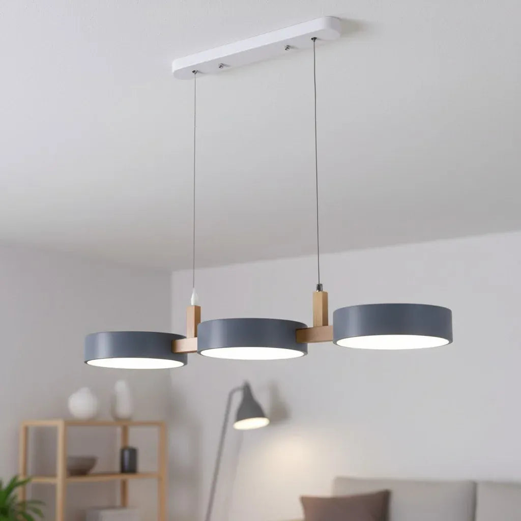 Aria Nordic Wood Pendant Chandelier