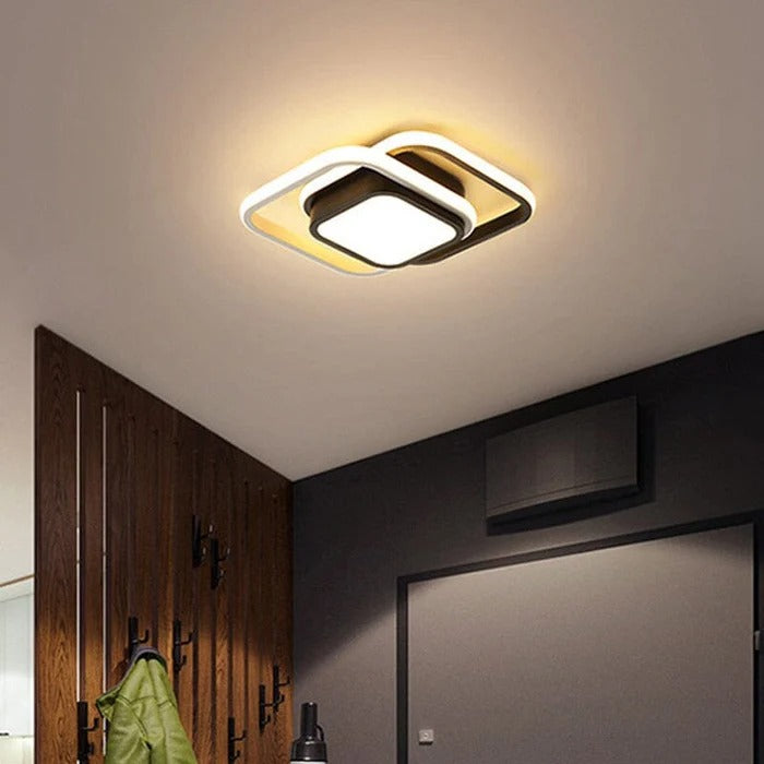 Square LED Acrylic Living Room Ceiling Light