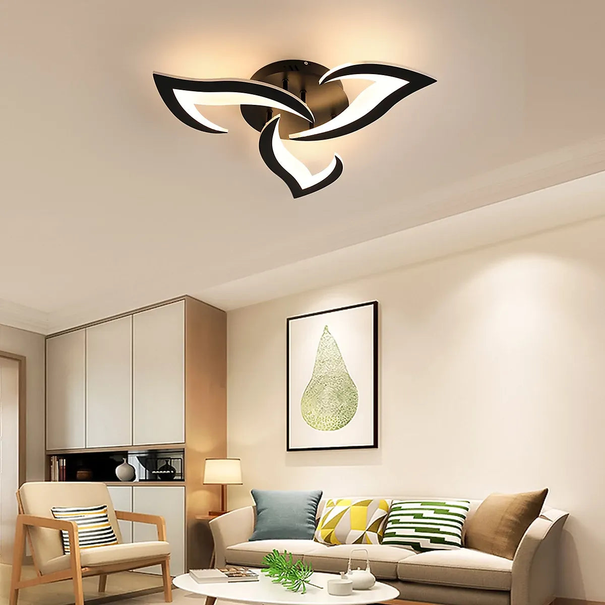 Nova Modern Flower LED Ceiling Light