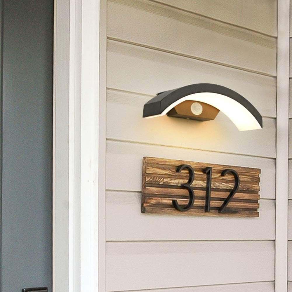 Modern Outdoor Wall Light Waterproof IP65 Suitable for Outdoor Porch Courtyard Garden