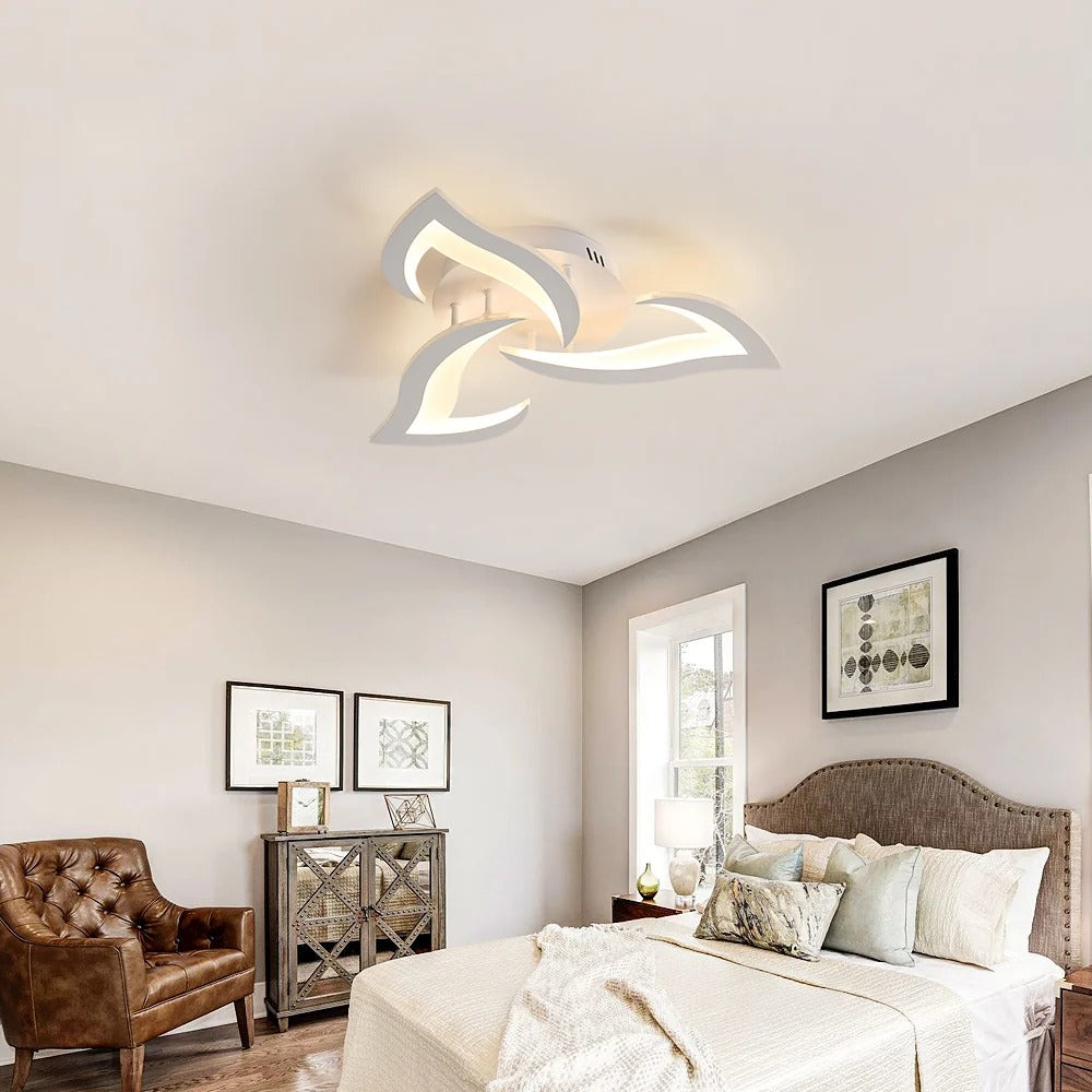 Nova Modern Flower LED Ceiling Light