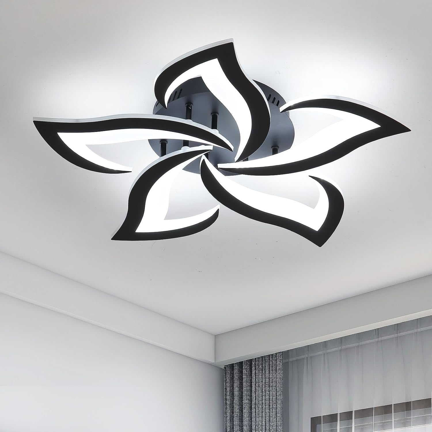 Nova Modern Flower LED Ceiling Light