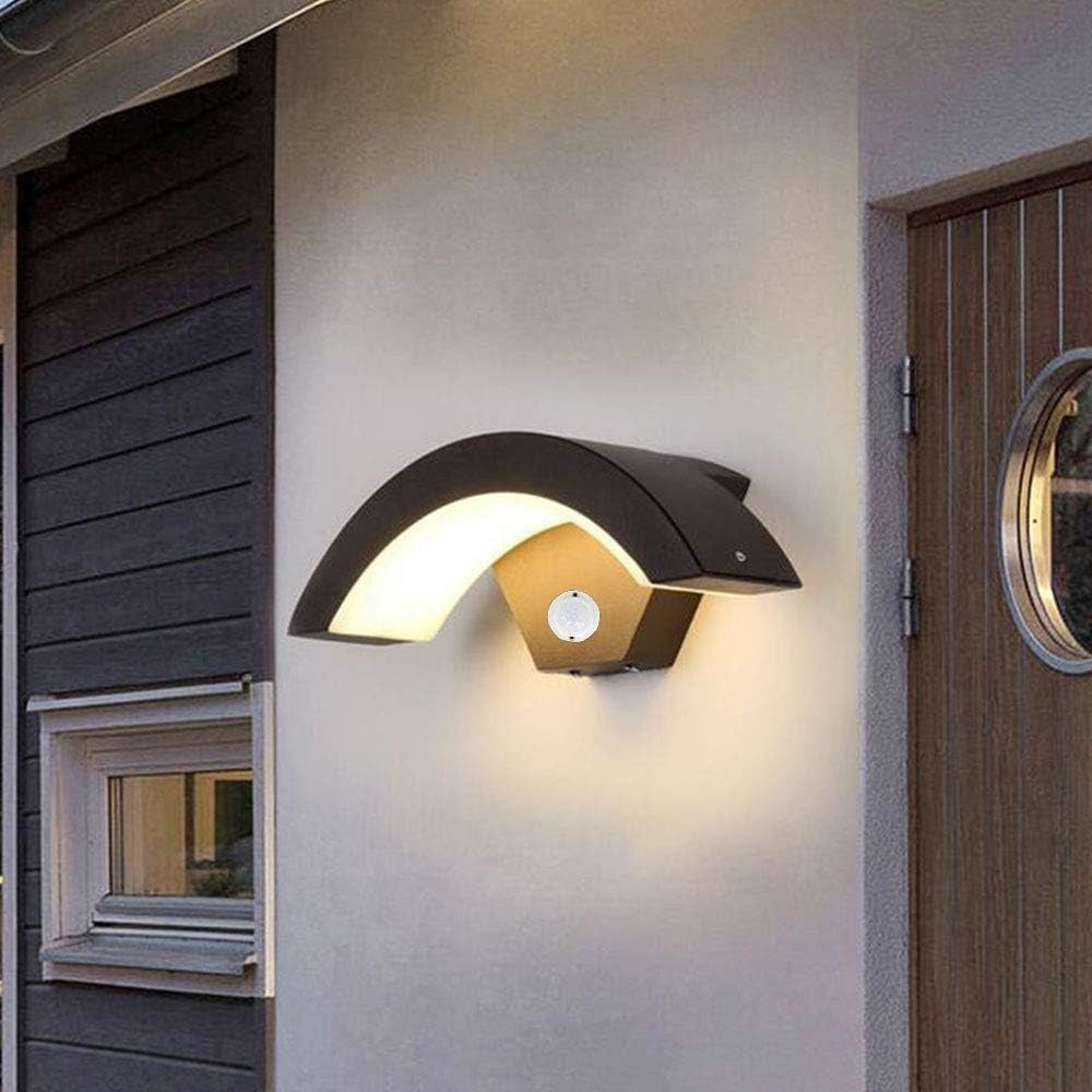 Modern Outdoor Wall Light Waterproof IP65 Suitable for Outdoor Porch Courtyard Garden
