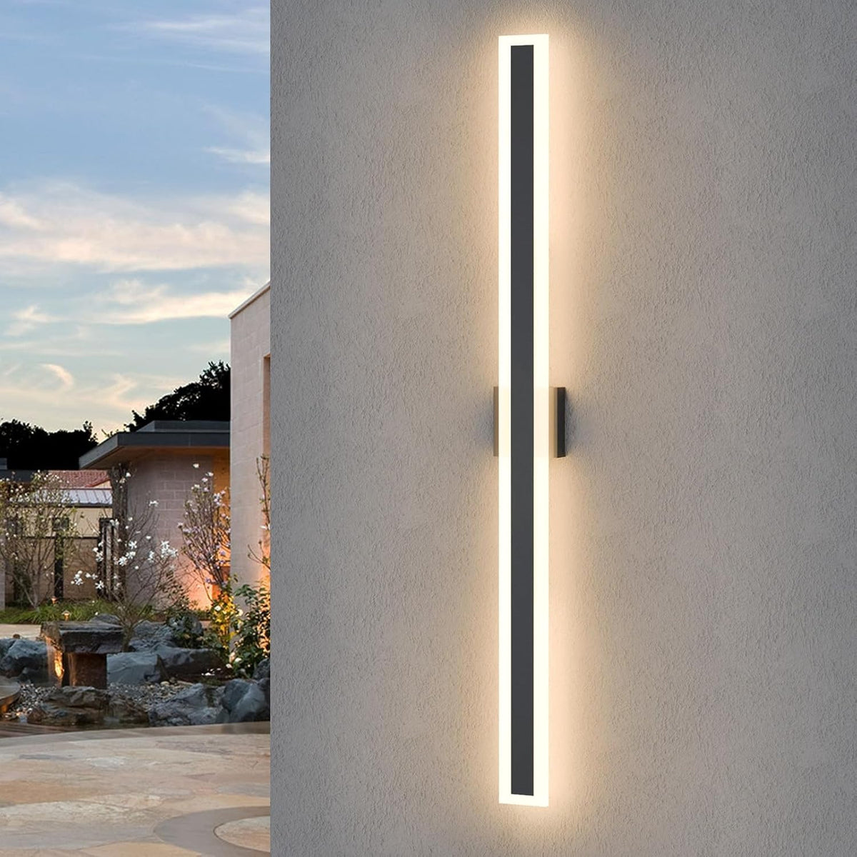 Modern Exterior IP65 Wall Light for Porch Patio Garage