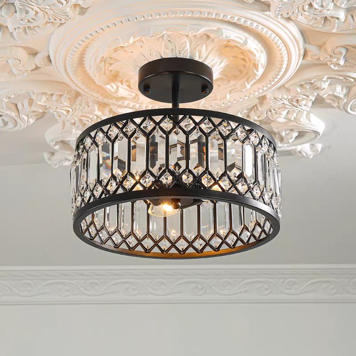 Crystal Ceiling Lights for Kitchen Island Hallway Entryway