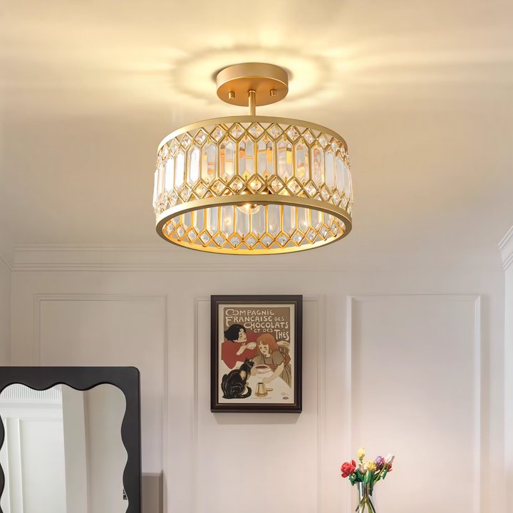 Crystal Ceiling Lights for Kitchen Island Hallway Entryway