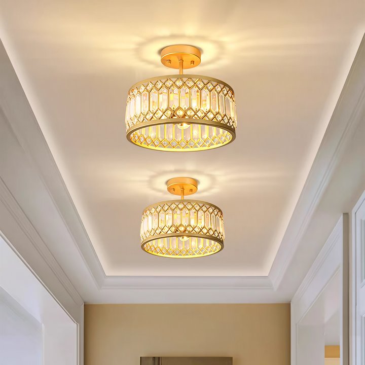 Crystal Ceiling Lights for Kitchen Island Hallway Entryway