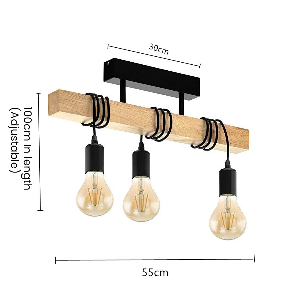 Multiple Bulbs Iron Contemporary Ceiling Lights For Dining Room