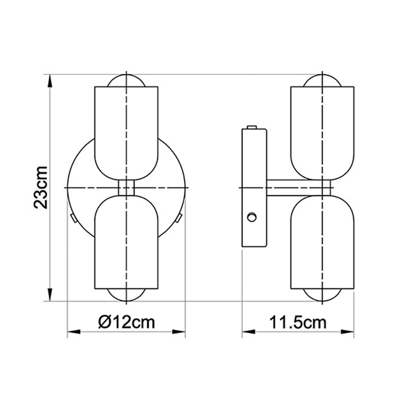 Up Down Wall Lights