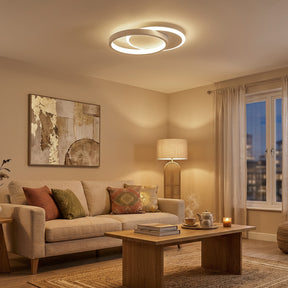 LED Flush Mount Ceiling Light for Bedroom Living Room Hallway