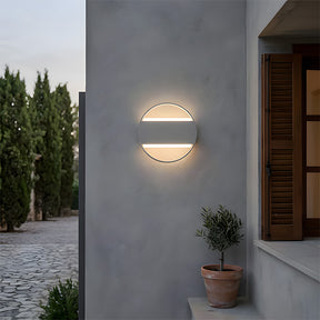 IP65 Aluminium Glass LED Outdoor Garden Wall Lights
