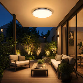 Modern Waterproof LED Outdoor Ceiling Lights for Porch Balcony