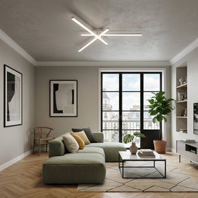 Modern Contemporary Abstract LED Ceiling Lights for Living Room Bedroom