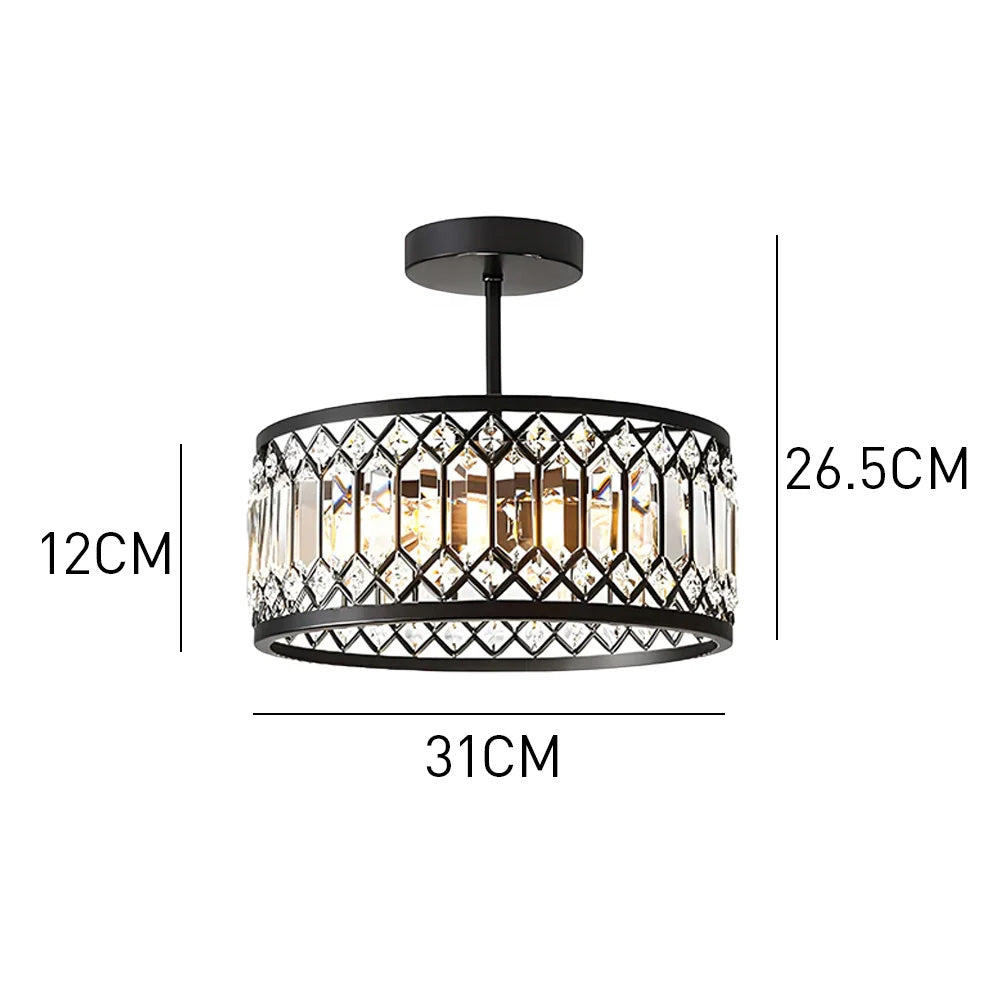 Crystal Ceiling Lights for Kitchen Island Hallway Entryway