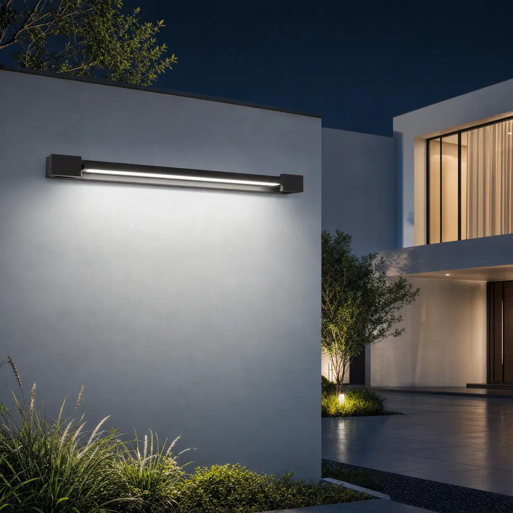 Linear Aluminium LED Outdoor Wall Lights for Garden Porch