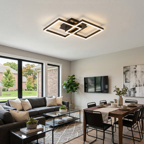 Modern Minimalist Acrylic Flush Mount Ceiling Light for Living Room Bedroom