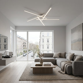 Modern Contemporary Abstract LED Ceiling Lights for Living Room Bedroom