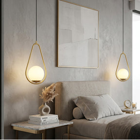 Nordic Luxury Glass Pendant Lights for Kitchen Island Dining Room