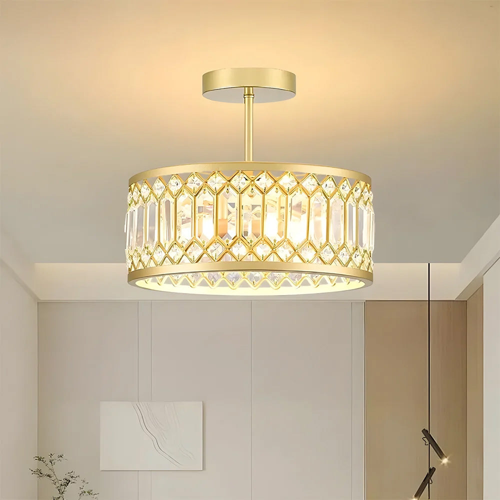 Crystal Ceiling Lights for Kitchen Island Hallway Entryway