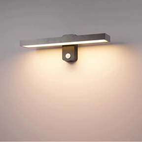 Retro IP65 Adjustable Black LED Outdoor Wall Lamp