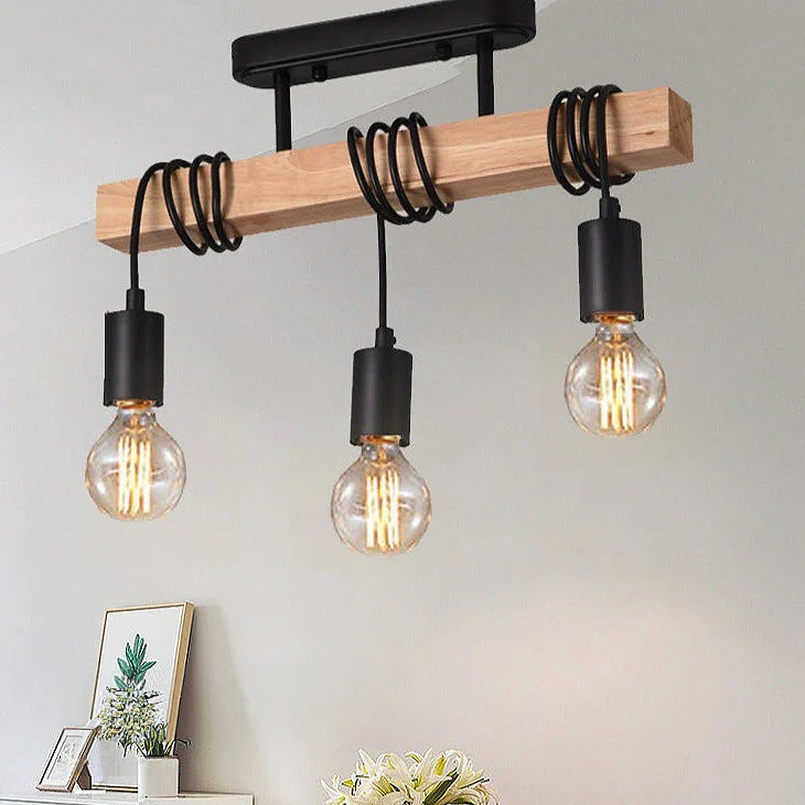 Multiple Bulbs Iron Contemporary Ceiling Lights For Dining Room