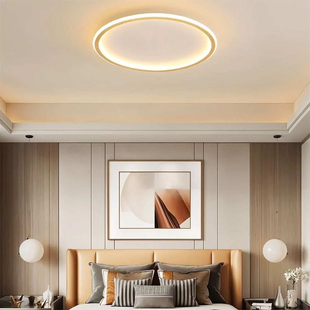 Modern Ultra-thin Round Low Ceiling Light