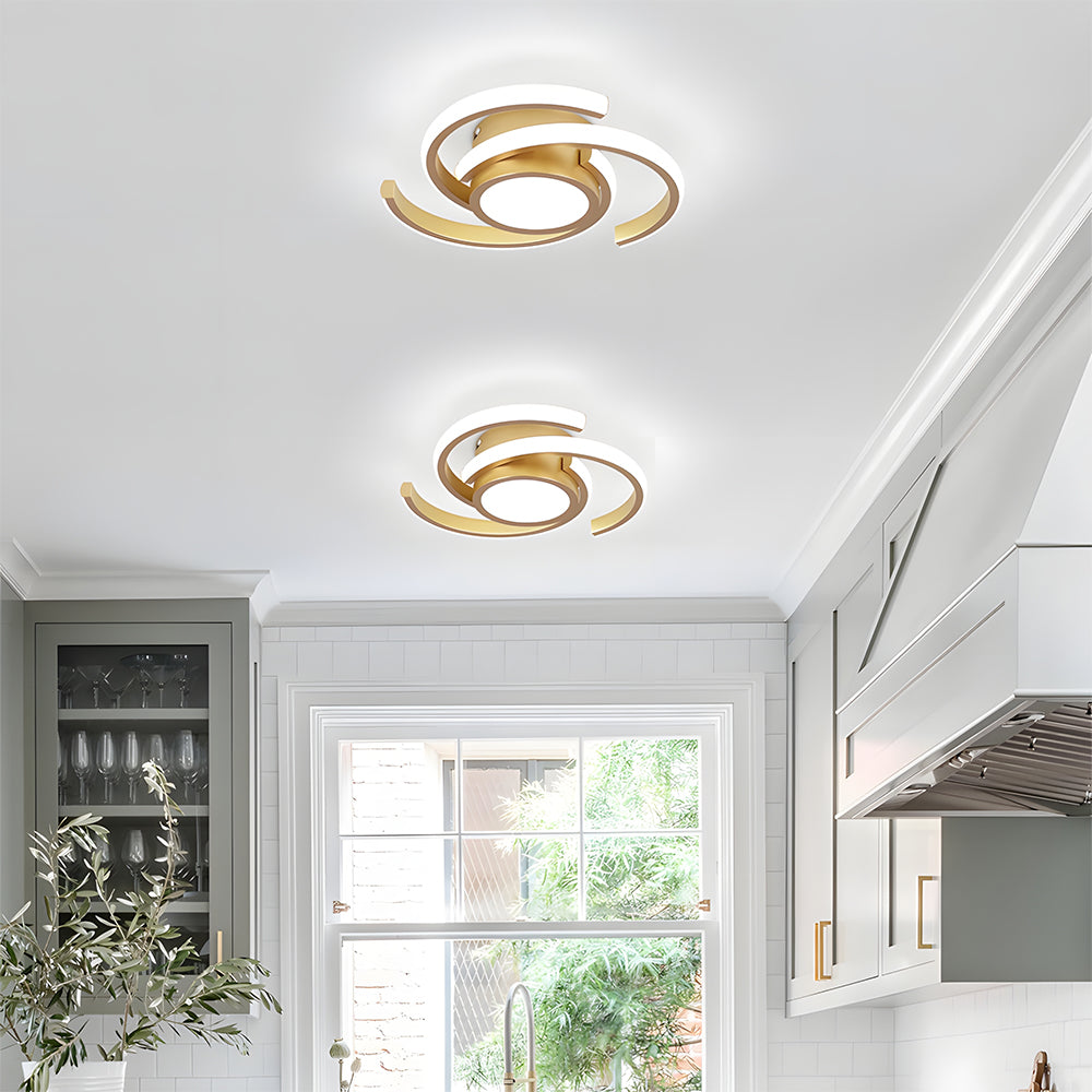 Modern Minimalist LED Ceiling Light for Living Room Bedroom