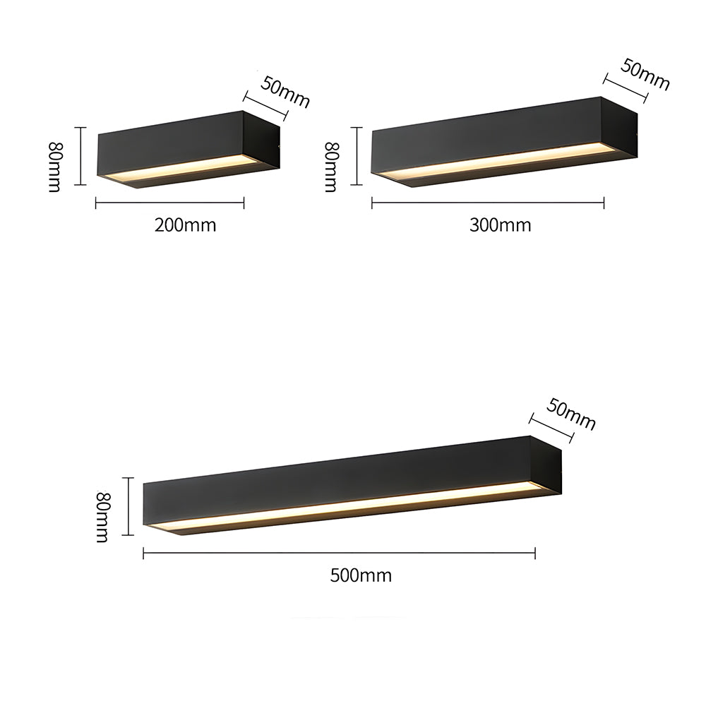 Outdoor Wall Light External Sconce Fixture for Balcony Porch