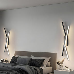 Long Strip LED Wall Lamp for Bedside Bathroom Vanity Light Fixtures