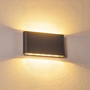 Modern Waterproof Aluminum Up and Down LED Wall Sconce For Living Room