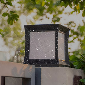 Solar Powered Post Lamps for Courtyard Garden Deck Patio Gate