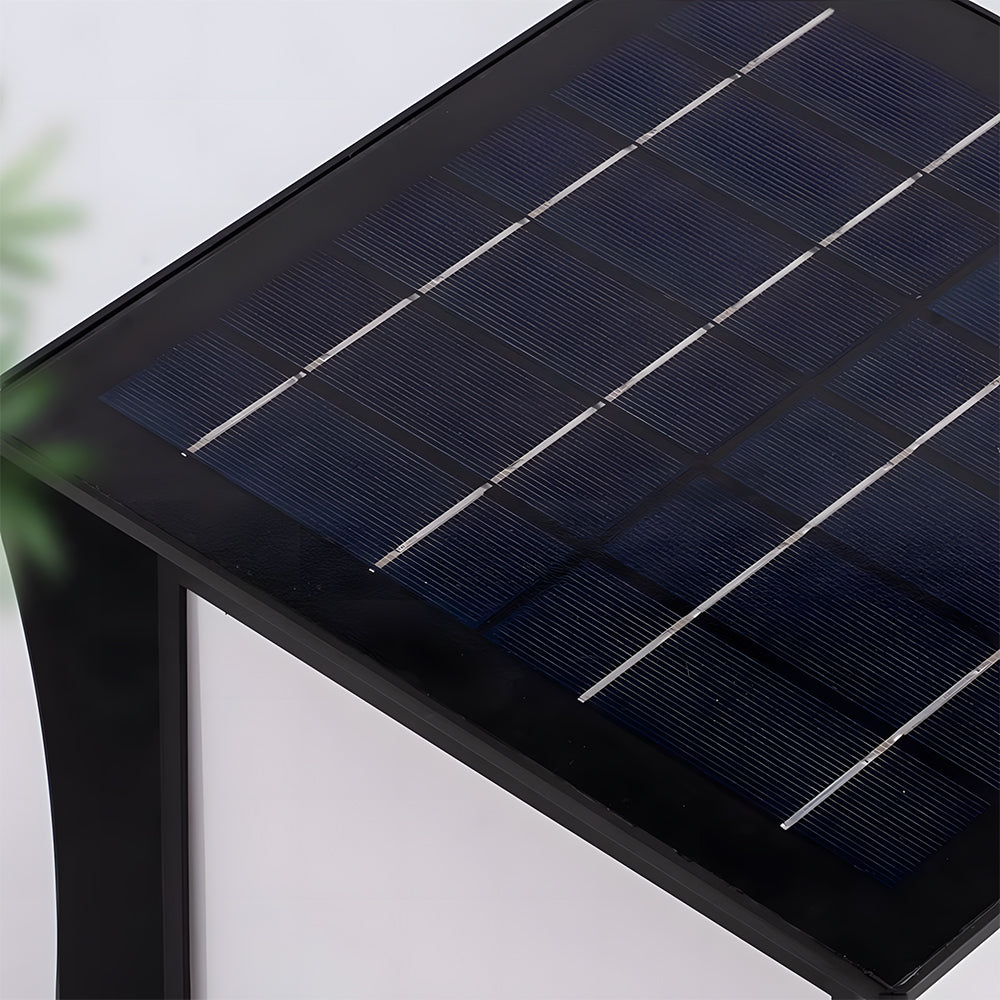 Solar Powered Post Lamps for Courtyard Garden Deck Patio Gate