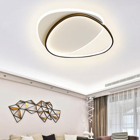 Stylish Contemporary Iron Flush LED Ceiling Lights For Living Room