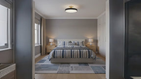 Minimalist Circular LED Ceiling Lights for Living Room, Bedroom