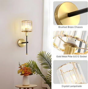 Crystal Corridor Wall Sconces