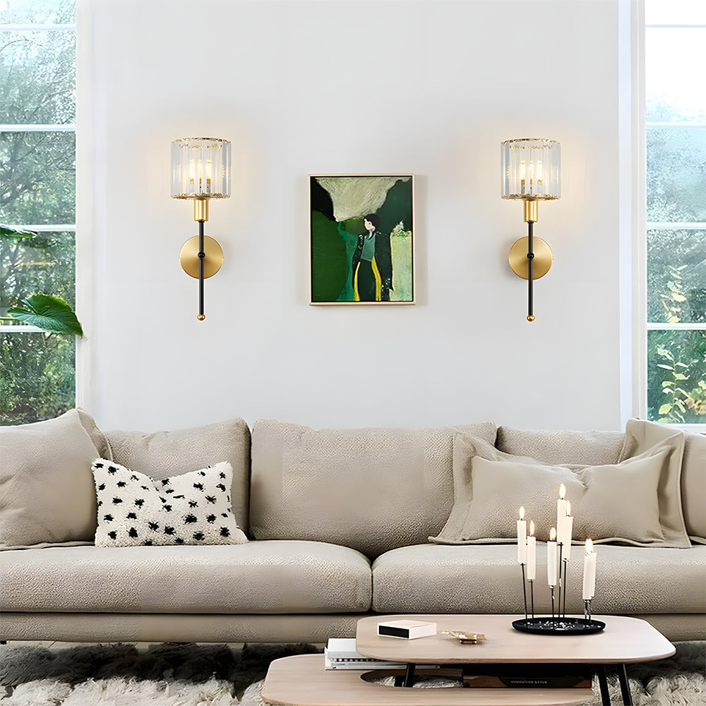 Crystal Corridor Wall Sconces