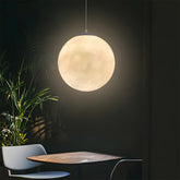 Moon Resin Globe Pendant Light Lampshade