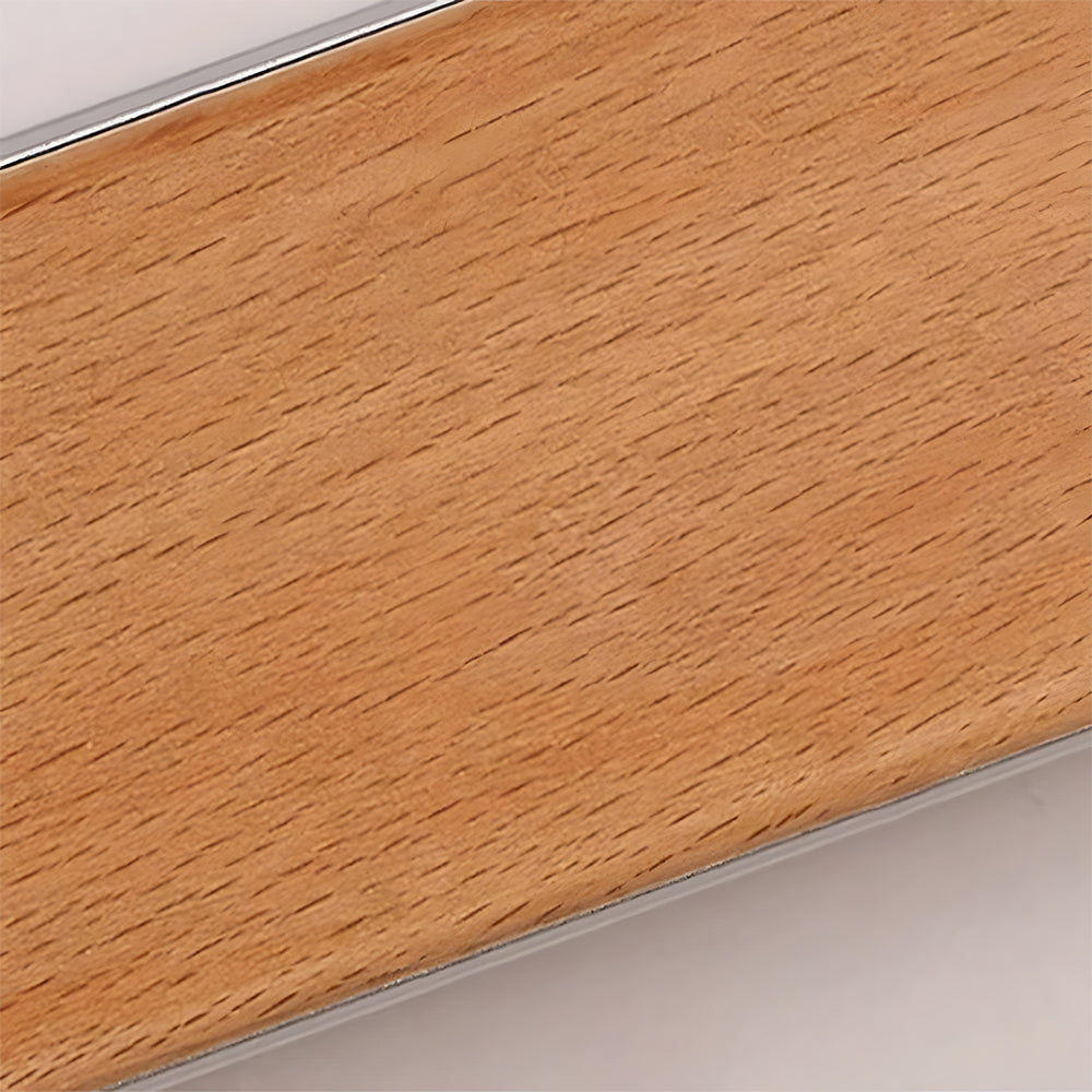 Modern Long Strip Wood LED Wall Lamp