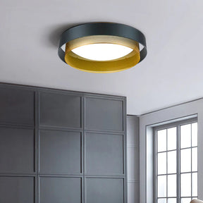 Minimalist LED Ceiling Light Flush Mount Panel Ceiling Lamp for Bedroom