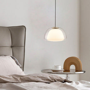 Nordic Modern Glass Pendant Light for Bedroom Design