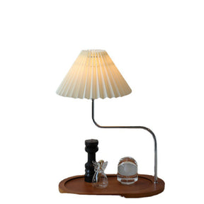 Vintage Solid Wood Table Lamp For Home Decor