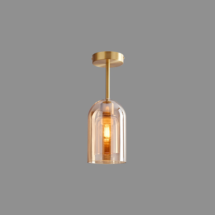 Clear Glass Hallway Pendant Lights