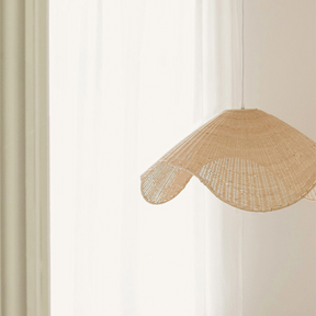 Modern Simple Handwoven Rattan Pendant Light