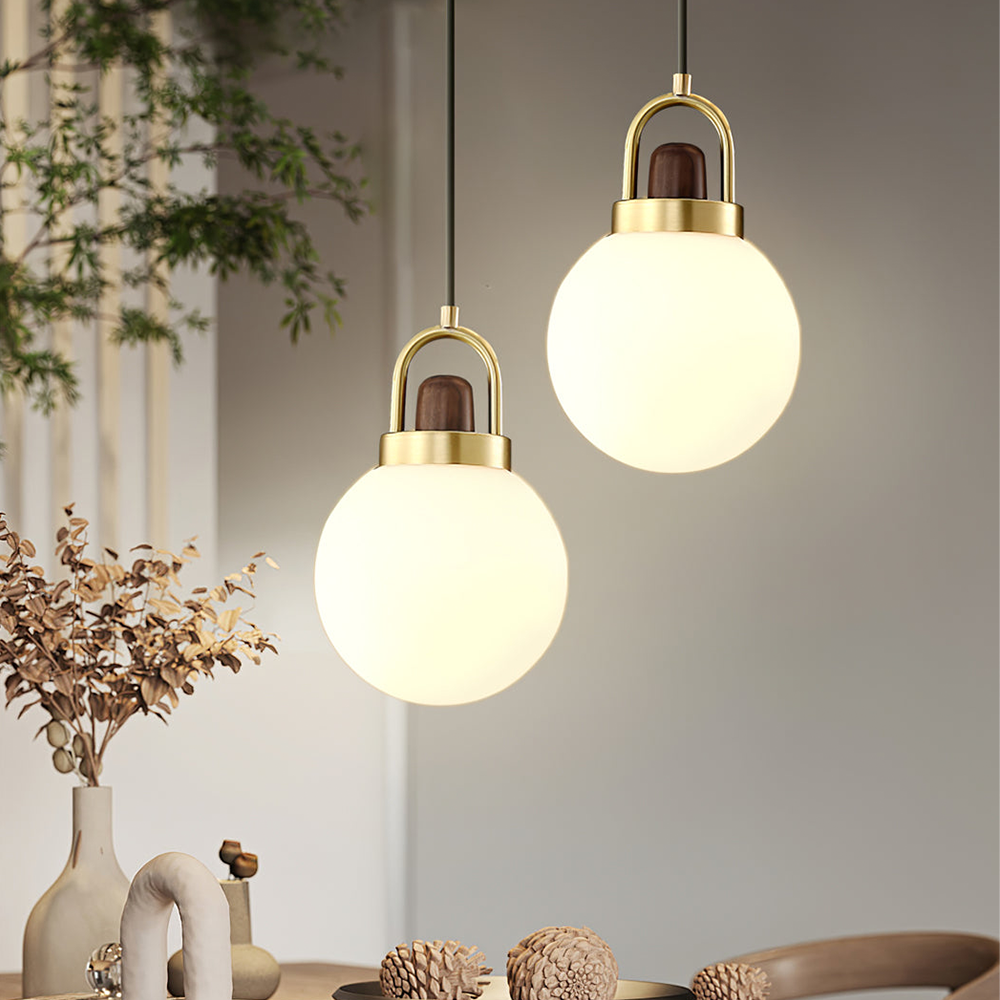 Lampsmodern Pendant Light Splendor Glass Globe Living Room Pendant Lighting