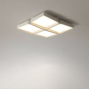 Contemporary Square Flush Mount Ceiling Light