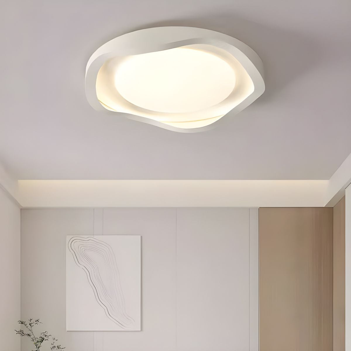 Geometric LED Acrylic Ceiling Light