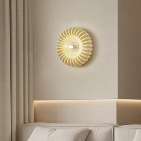 Simple Creative Beige Wall Light For Bedroom