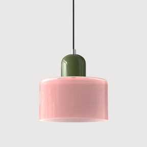 Simple Bauhaus Glass Conservatory Area Pendant Light