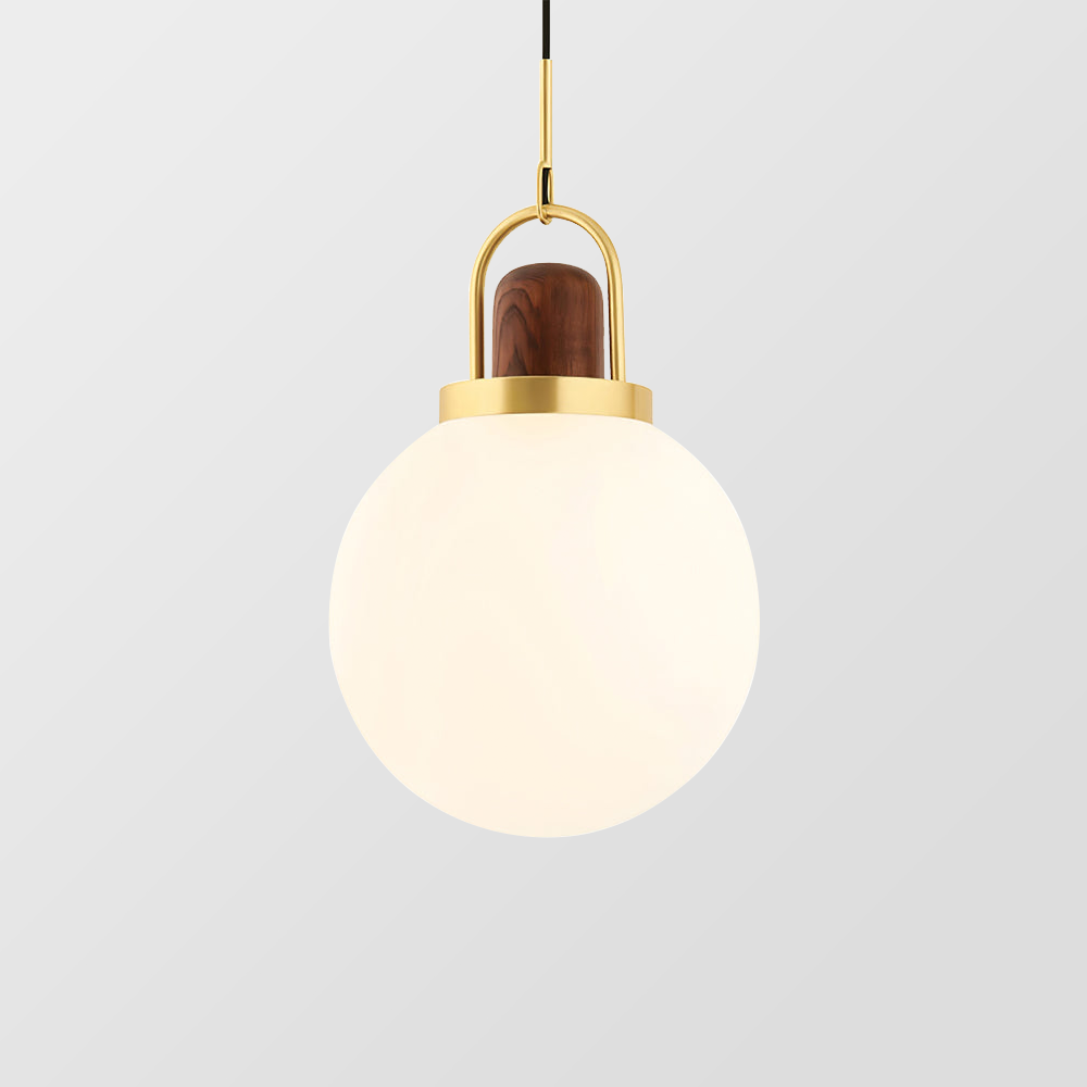 Glass Globe Splendor Pendant Light-Lampsmodern