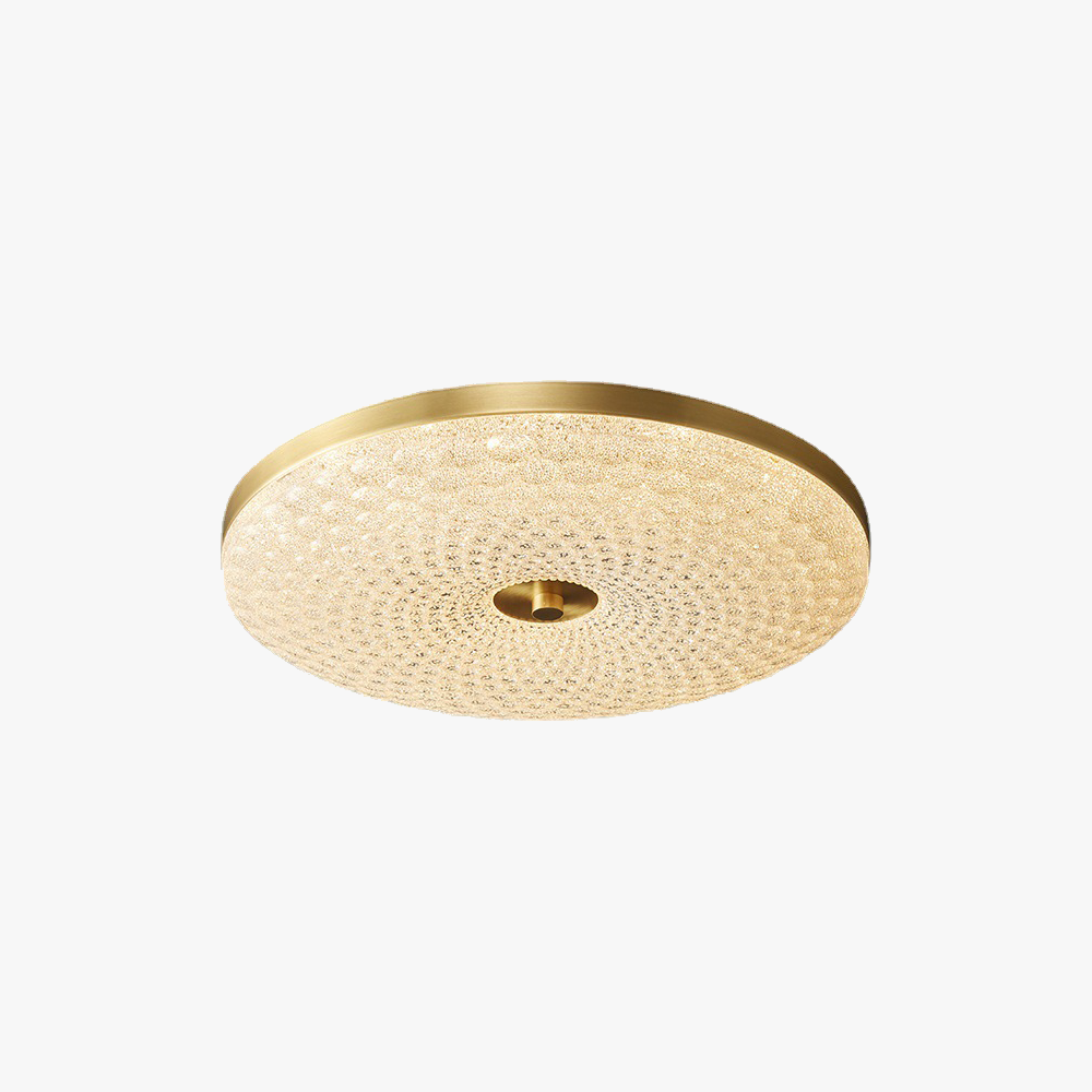 Modern Brass Ceiling Light LED Creative Copper Ceiling Lamp